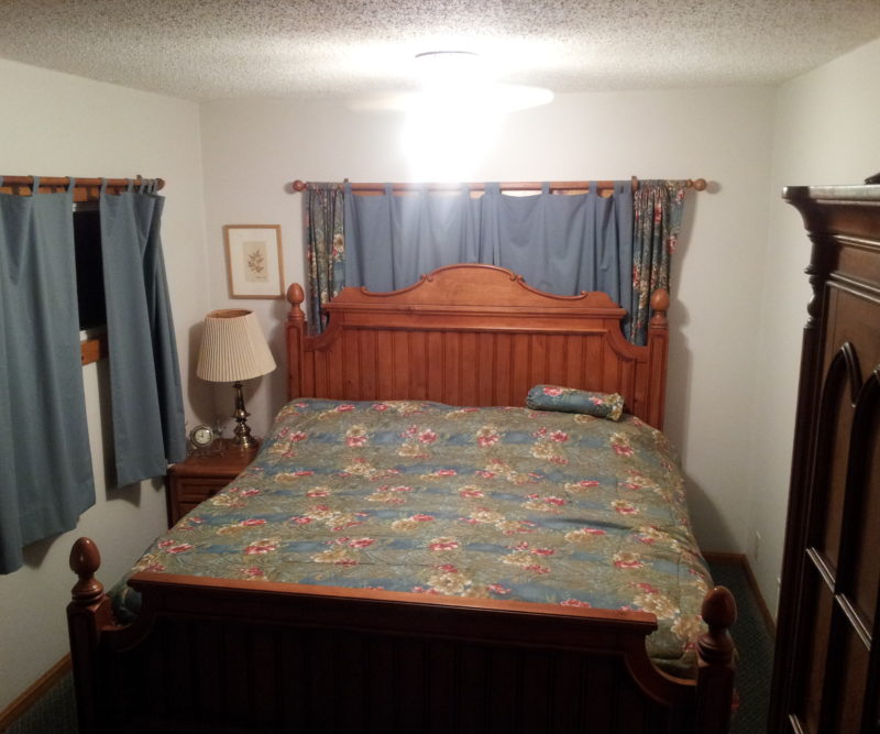 Picture of bedroom with King bed